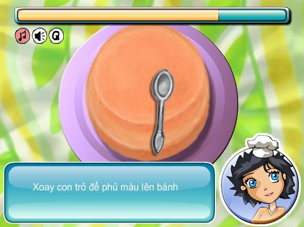 Choi game Banh gato Phap