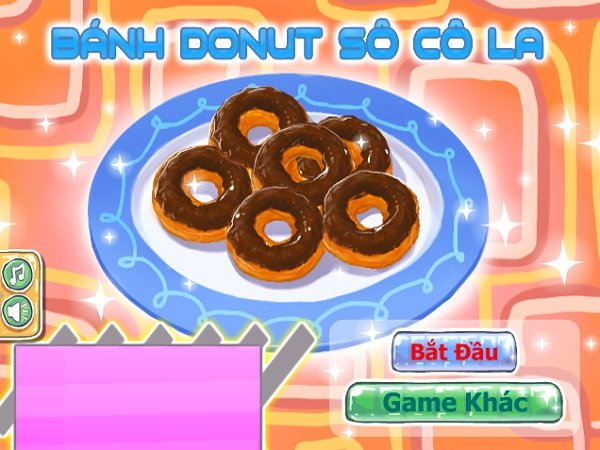 Game Bánh donut socola y8 game Banh donut socola y8