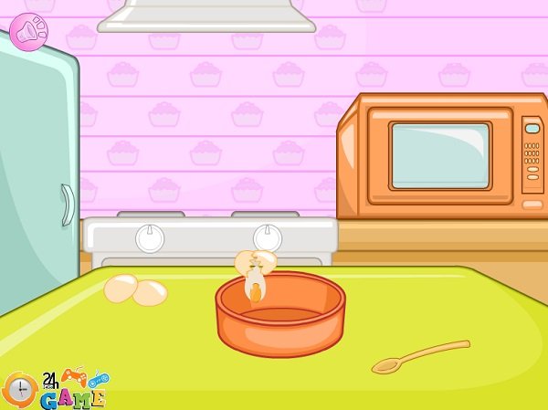 Game Học làm bánh kem sinh nhật game Hoc lam banh kem sinh nhat