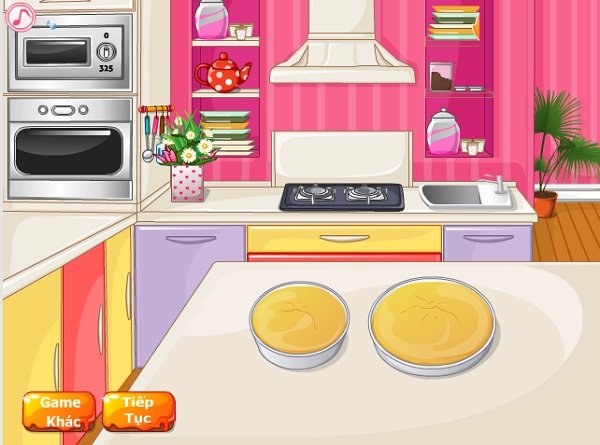 Game Làm Bánh kem hình nón hồng game Lam banh kem hinh non hong