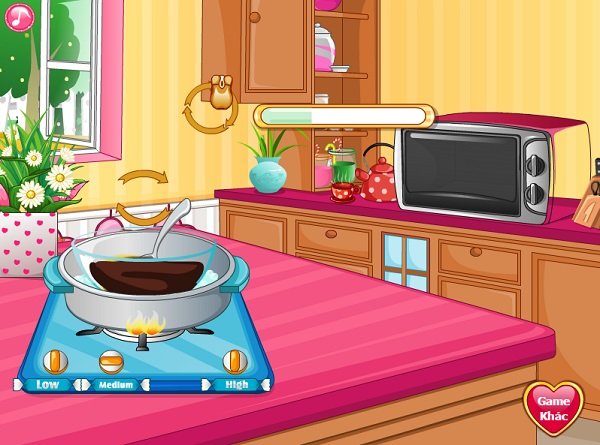 Game Làm bánh socola tình yêu valentine game Lam banh socola tinh yeu valentine