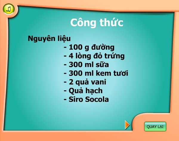Game Làm kem ly socola Game Lam kem ly socola