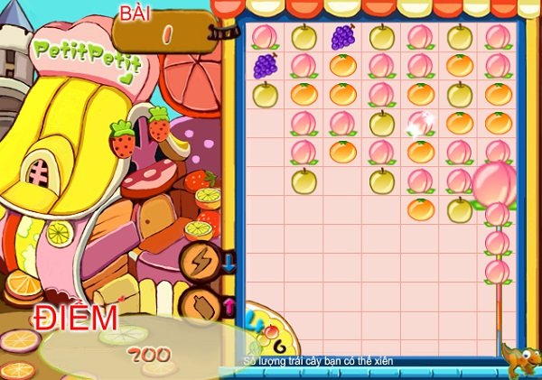 Game Xiên que trái cây game Xien que trai cay
