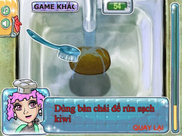Game Làm kem trái cây mùa hè game Lam kem trai cay mua he