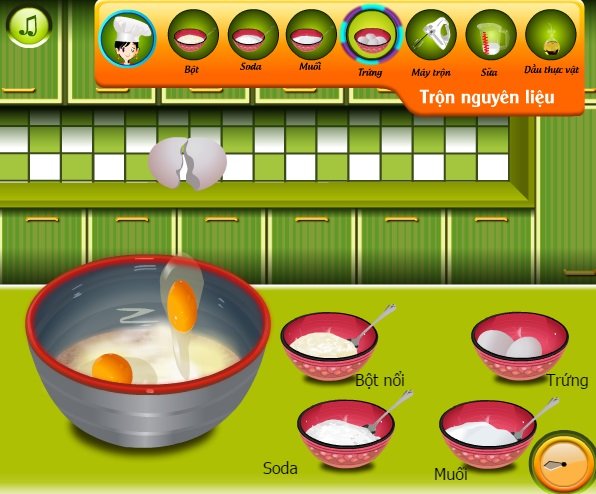 game Bánh kem socola hoa anh đào game Banh kem socola hoa anh dao