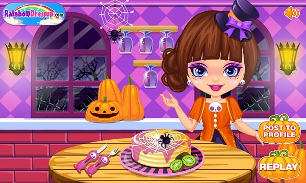 Game Bánh halloween ma quái hình ảnh game Banh halloween ma quai hinh anh