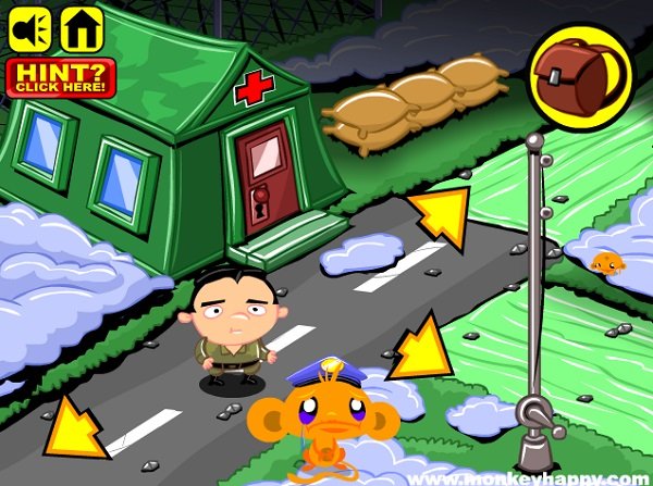 Game Chú khỉ buồn quân đội game Chu khi buon quan doi