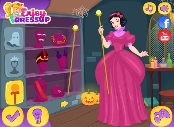 Game Công chúa và phù thủy halloween hình ảnh game Cong chua va phu thuy halloween hinh anh