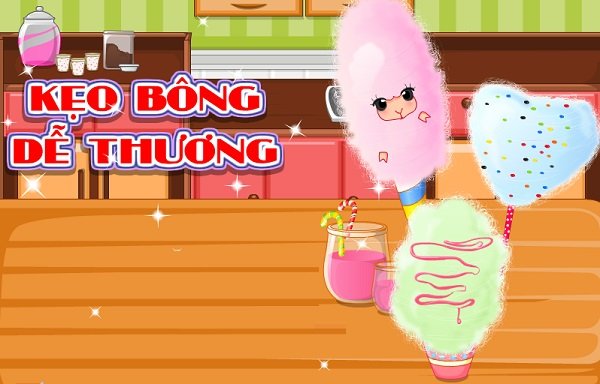 Game Làm kem bông hình ảnh Game Lam kem bong hinh anh