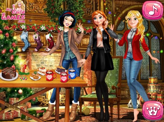 Game Giáng sinh công chúa hình ảnh game Giang sinh cong chua hinh anh