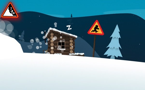 game Ski Safari online game Ski Safari online