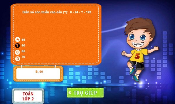 game Ai thông minh hơn học sinh lớp 5 hình ảnh 3 game Ai thong minh hon hoc sinh lop 5 hinh anh 3