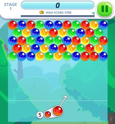 Game Bắn bóng màu nước game Ban bong mau nuoc
