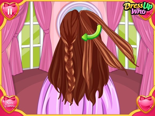game Làm tóc cho Valentine game Lam toc cho Valentine