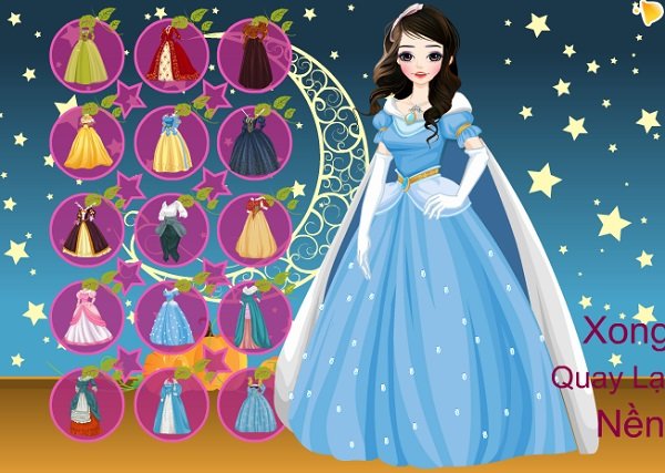 game Thời trang công chúa lọ lem hình ảnh 2 game Thoi trang cong chua lo lem hinh anh 2