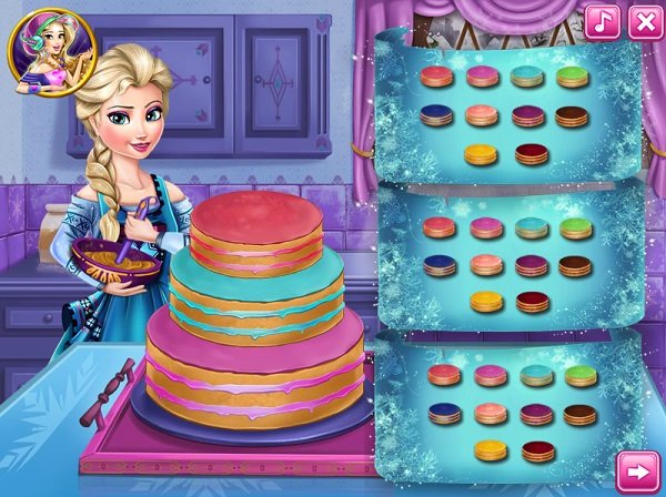 Game Công chúa làm bánh sinh nhật game Cong chua lam banh sinh nhat
