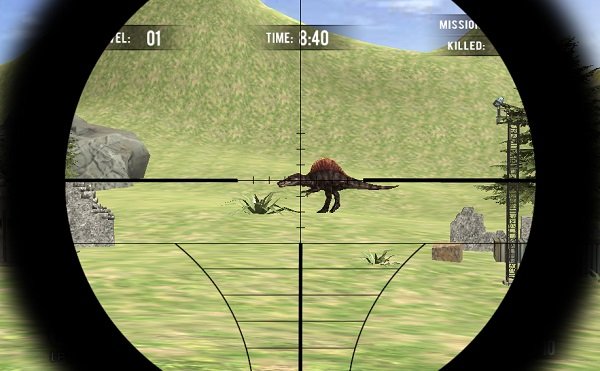 game Ngắm bắn khủng long jurassic sniper game Ngam ban khung long jurassic sniper
