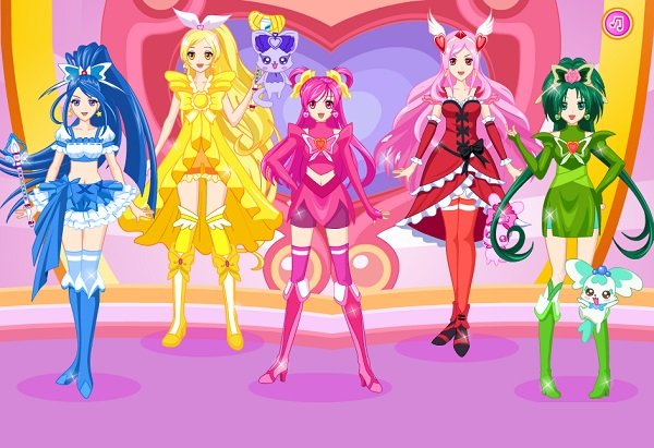 game Những cô gái xinh đẹp 4 online game Nhung co gai xinh dep 4 online