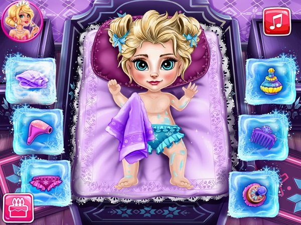 game Tắm cho công chúa baby game Tam cho cong chua baby
