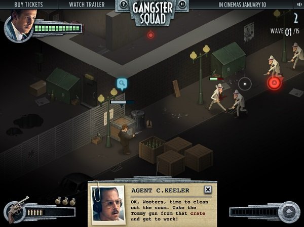 game Băng đảng Gangster squad tought justice game Bang dang Gangster squad tought justice