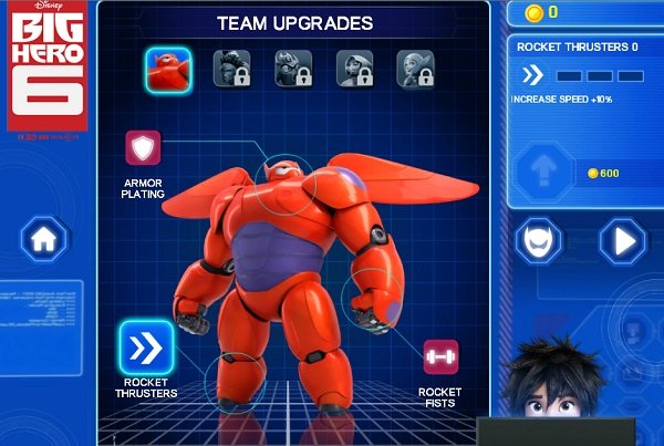 game Biệt đội Big hero 6 baymax sky patrol game Biet doi Big hero 6 baymax sky patrol