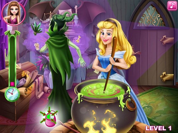 game Công chúa ngủ trong rừng hóa giải lời nguyền game Cong chua ngu trong rung hoa giai loi nguyen