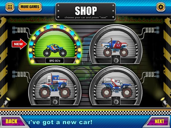 game Đua xe địa hình quái vật game Dua xe dia hinh quai vat
