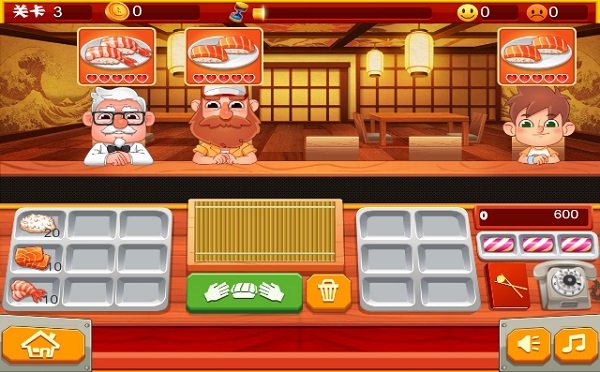 game Sushi Master fun kitchen game Sushi Master fun kitchen