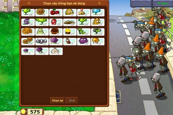 game Trồng cây bắn ma 2 miễn phí 24h game Trong cay ban ma 2 mien phi 24h