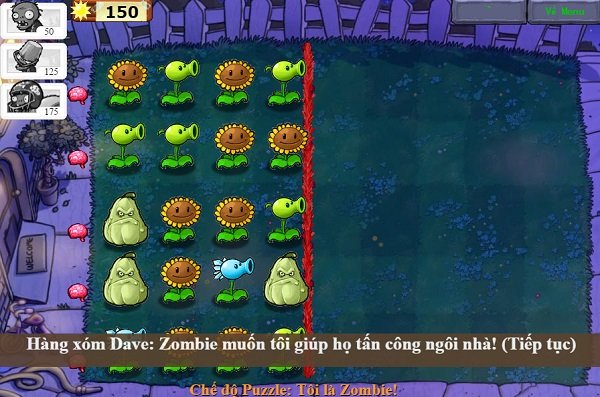 game Trồng cây bắn ma phần 2 online game Trong cay ban ma phan 2 online