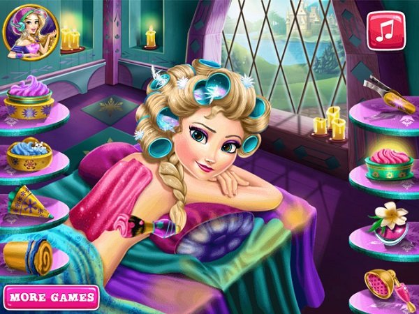 game thời trang Elsa làm đẹp toàn thân game thoi trang Elsa lam dep toan than
