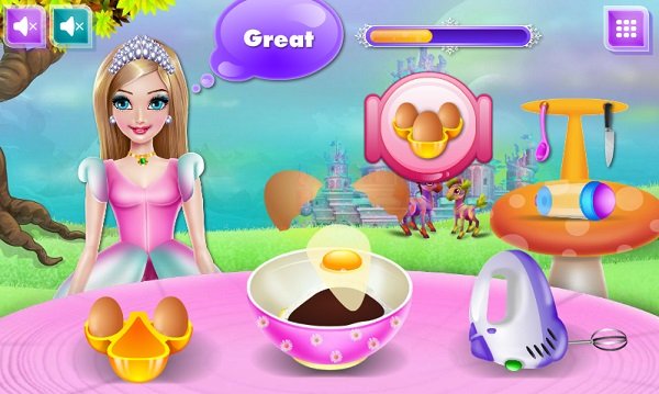 Game Bánh kem ma thuật Magic Princess Secret Recipe game Banh kem ma thuat Magic Princess Secret Recipe