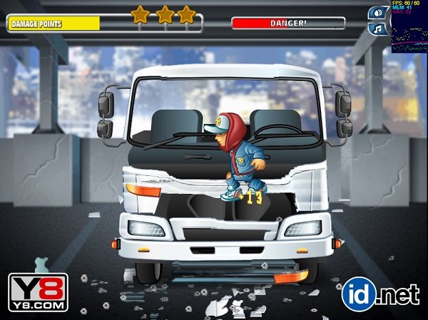 game Đập phá xe buýt xe tải game Dap pha xe buyt xe tai