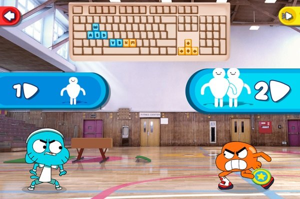 game Gumball trận đấu ném đĩa 2 người chơi game Gumball tran dau nem dia 2 nguoi choi
