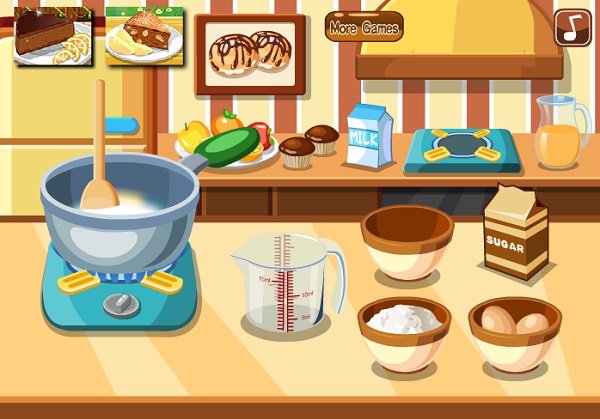 game Làm bánh su kem sữa tươi game Lam banh su kem sua tuoi
