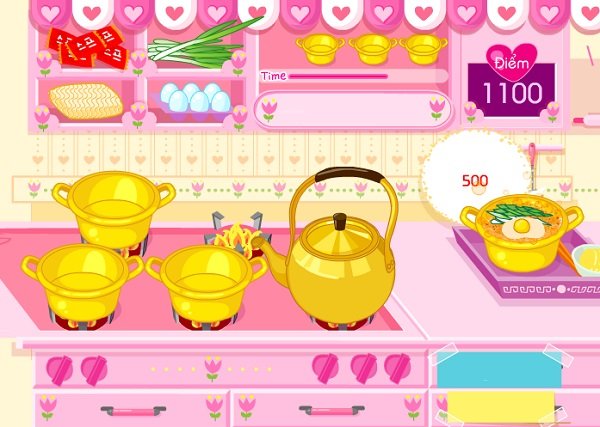 game Nấu mì tôm trứng hàn quốc game Nau mi tom trung han quoc