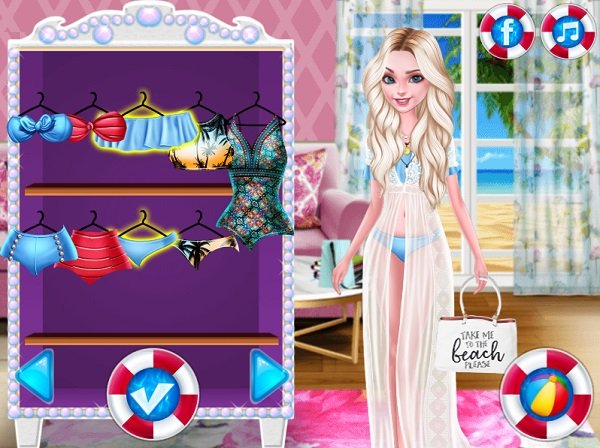 game Thời trang áo tắm công chúa bikini miễn phí game Thoi trang ao tam cong chua bikini mien phi