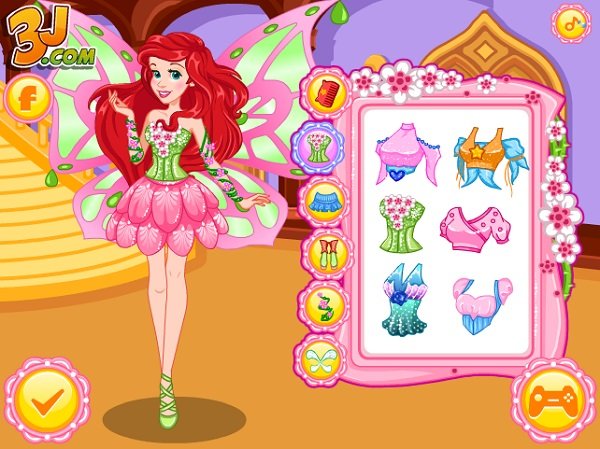 game các nàng Công chúa Disney hóa thành Winx game cac nang cong chua Disney hoa thanh Winx