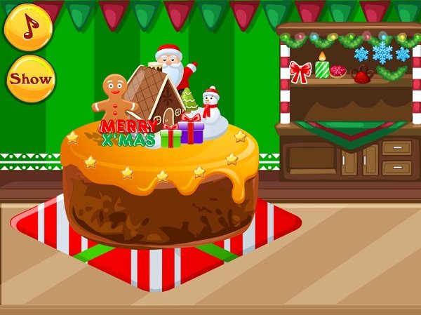 game học Làm bánh kem giáng sinh game hoc Lam banh kem giang sinh