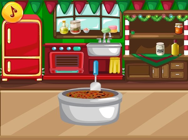 game nấu ăn Làm bánh kem giáng sinh game nau an Lam banh kem giang sinh