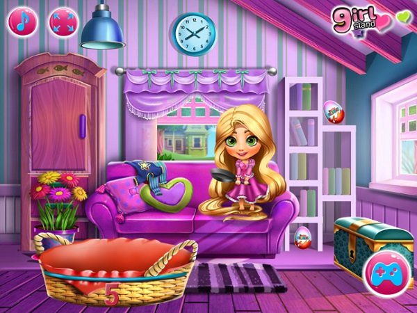 game Bóc trứng socola công chúa game Boc trung socola cong chua