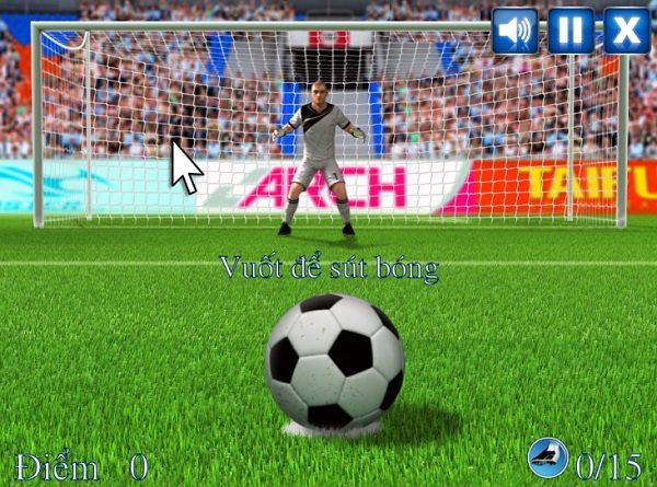 game Sút phạt đền 11 mét đẳng cấp đỉnh cao game Sut phat den 11 met dang cap dinh cao