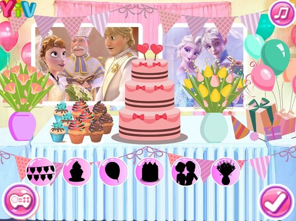 game Đám cưới của Elsa và Anna ngọt ngào như trong mơ game Dam cuoi cua Elsa va Anna ngot ngao nhu trong mo