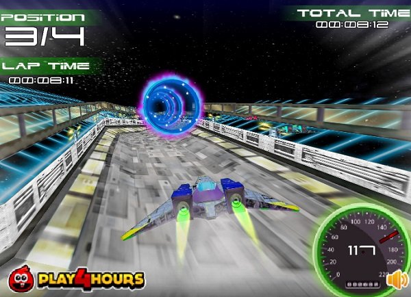 game Đua phi thuyền không gian 3d game Dua phi thuyen khong gian 3d