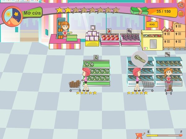 game Quản lý siêu thị hana supermaket game Quan ly sieu thi hana supermaket