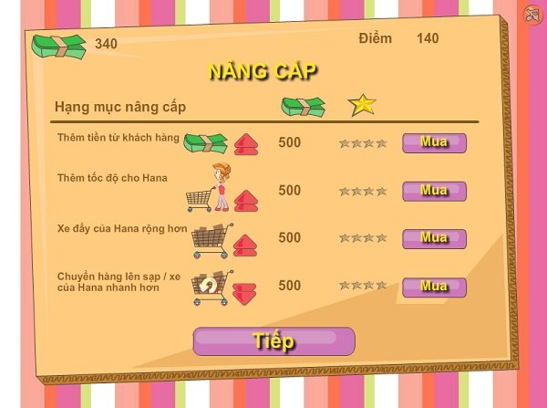 game Quản lý siêu thị mua sắm cao cấp game Quan ly sieu thi mua sam cao cap