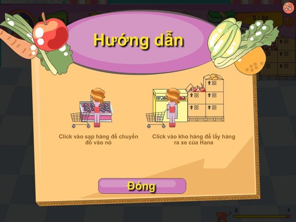 game Quản lý siêu thị trái cây hải sản game Quan ly sieu thi trai cay hai san