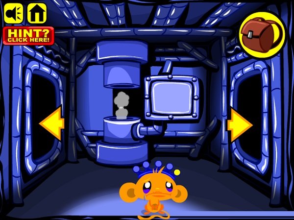 game Chú khỉ buồn thoát khỏi mê cung game Chu khi buon thoat khoi me cung