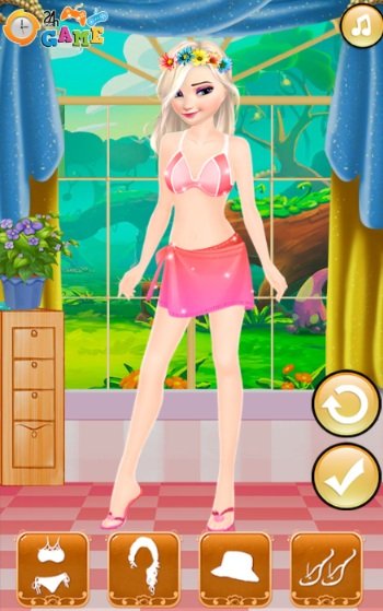 game Công chúa thi bơi hình ảnh 1 game Cong chua thi boi hinh anh 1
