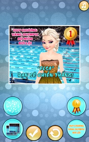 game Công chúa thi bơi hình ảnh 2 game Cong chua thi boi hinh anh 2